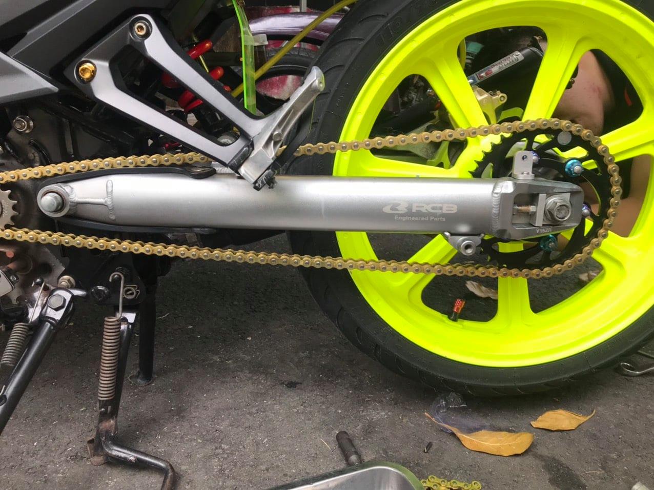 Bộ Nhông Sên Dĩa ( Sên DID 9Li 124M và Nhông Dĩa Recto ) Exciter