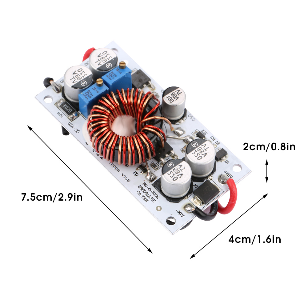 Current Voltage Regulator Power Supply Module DC-DC Buck Boost Converter Step Up Down Boost Buck Board Converter Module Automatic Adjustable Voltage Power Supply Module