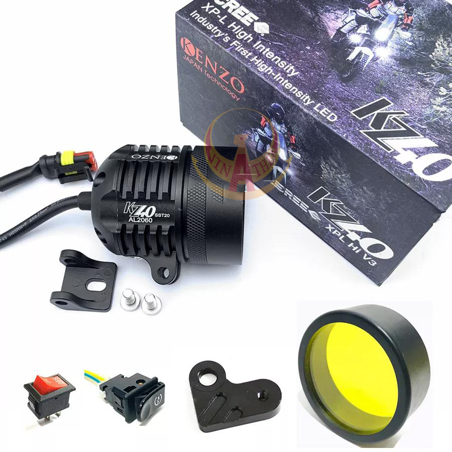 TRỢ SÁNG KZ40 CHÍP SST20 CÔNG SUẤT 45W MẪU KÍNH TÍM VỚI ĐỘ SÁNG ỔN ĐỊNH, ĐẸP MẮT 2025