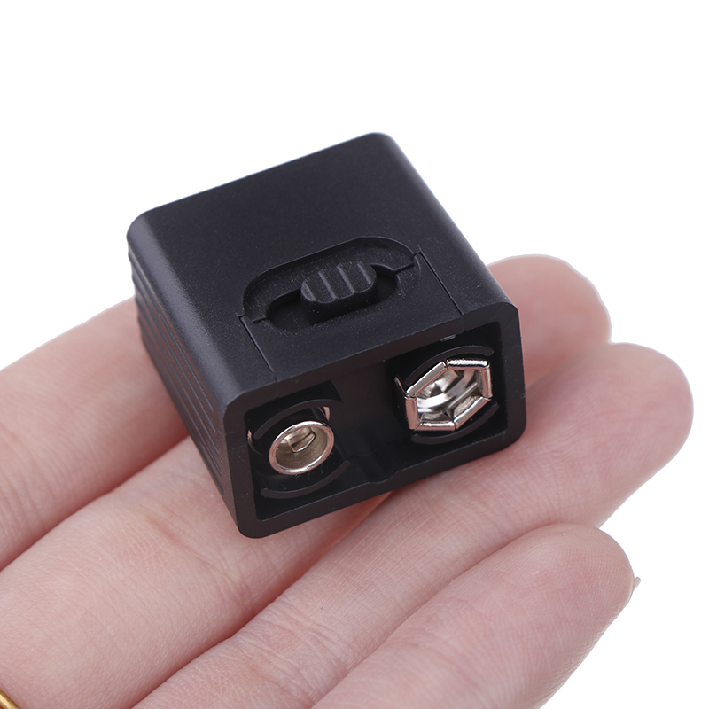 9V Battery Flashlight 9V Mini LED Key Light 6F22 Battery COB Outdoor Lighting Work Light Battery Not Included SUNM. 