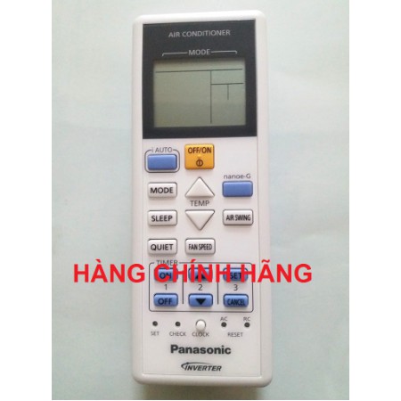 Điều khiển điều hòa panasonic 2 chiều