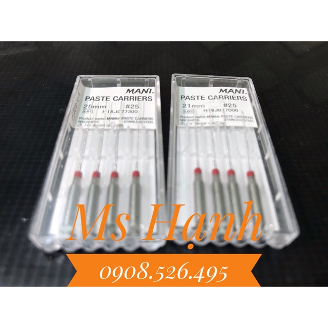 Dụng cụ nha khoa Lentulo Mani