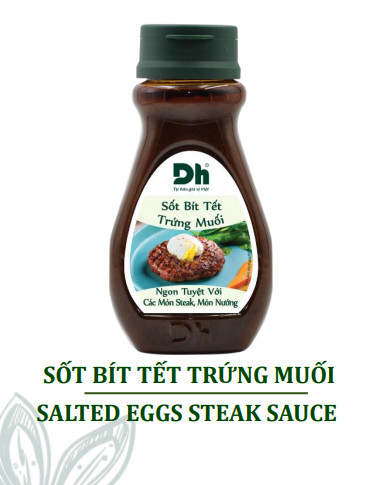 DH Foods Sốt ướp/chấm bít tết tiêu trứng muối, xốt BBQ ướp thịt nướng, sốt me chua ngọt 200gr