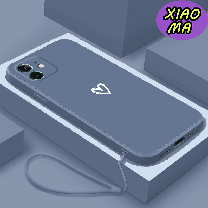 Suitable for iPhone 11 11 Pro 11 Pro Max iPhone 12 12 Mini 12 Pro 12 Pro Max iPhone 13 13 Mini 13 Pro Max iPhone 14 14 Plus 14 Pro Max iPhone X XR Xs Xs Max simple White love Heart phone case