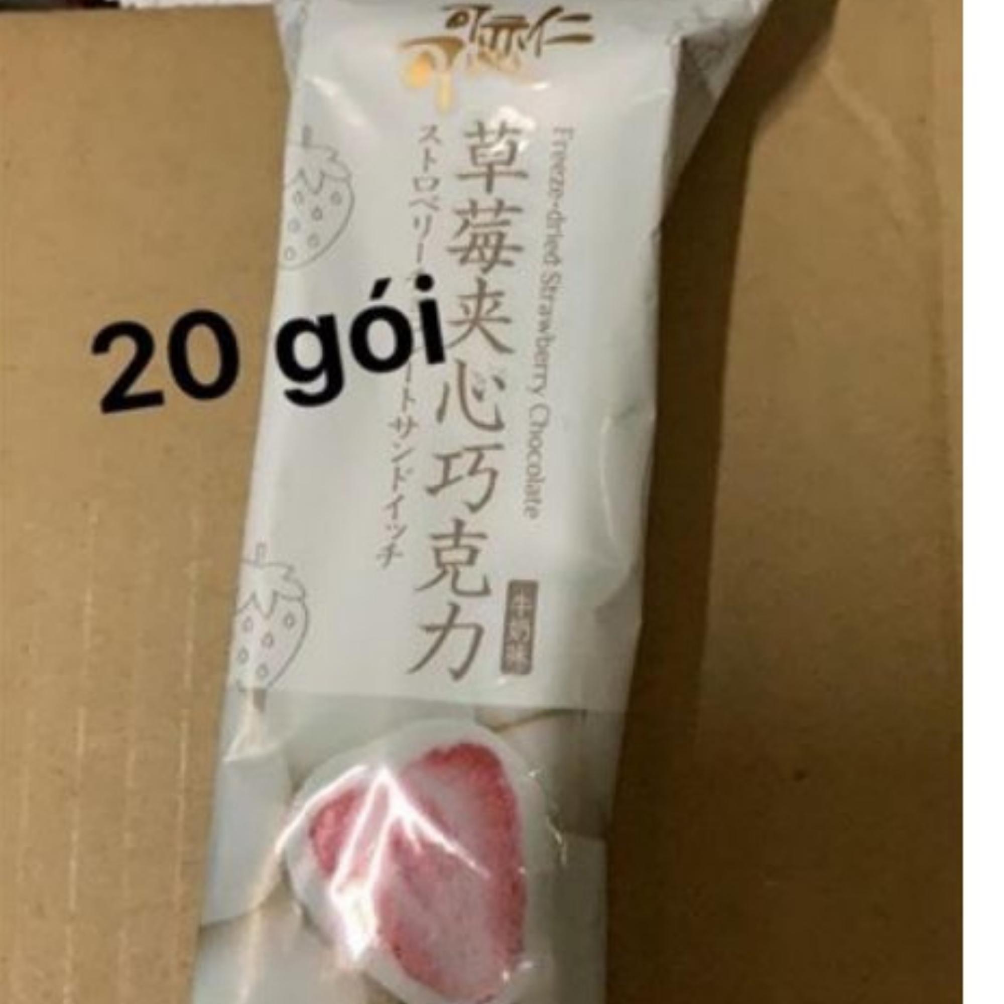 KẸO SOCOLA BỌC DÂU TÂY SẤY 🍓🍓