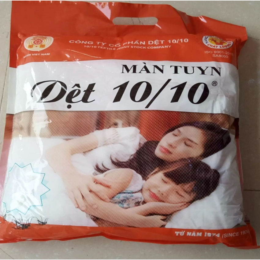 Màn tuyn chống muỗi cao cấp Công ty CP Dệt 10/10