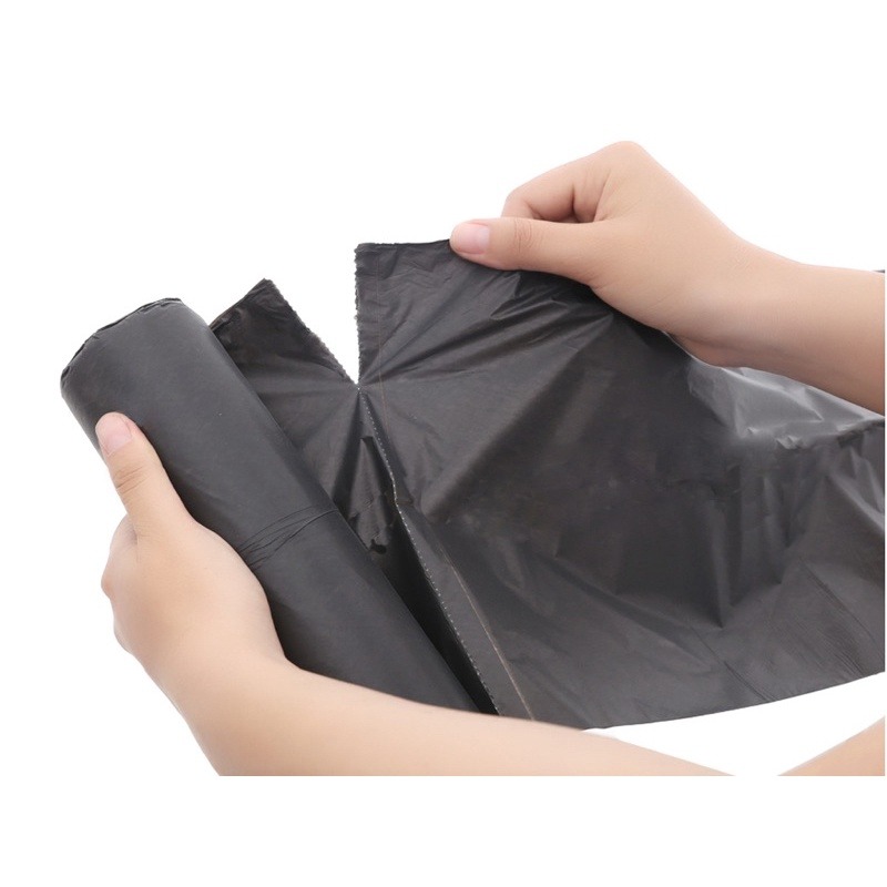 Túi đựng rác màu đen 3 cuộn 1kg