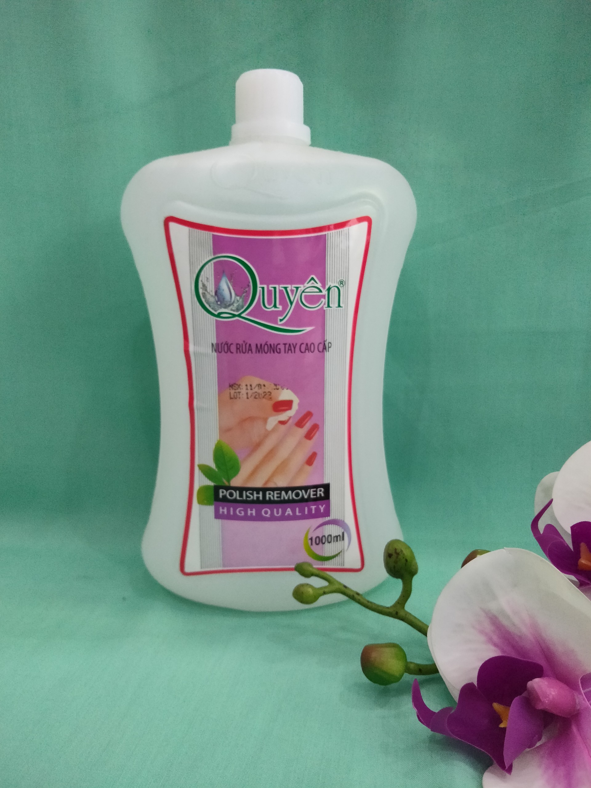 Nước rửa móng Quyên chai bầu  - Trường Thọ, TĐ