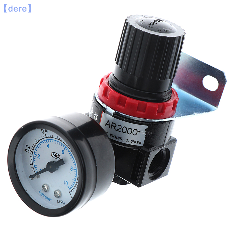 🔥dere🔥 Máy nén điều khiển khí ar2000 Đồng hồ đo áp suất van điều chỉnh giảm áp