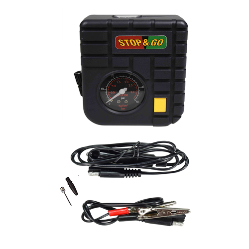 Bộ bơm vá xe không ruột Stop&go