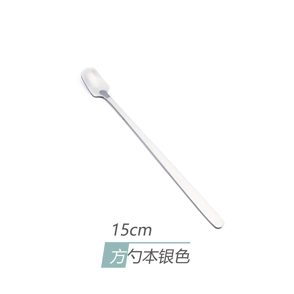 Muỗng cà phê, thìa cà phê inox các cỡ 13-15-17cm (muỗng tròn/muỗng xẻng)