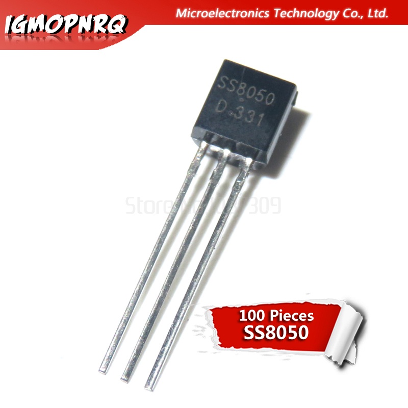 100pcs ss8050 to-92 8050 to92 transistor new integrated circuit