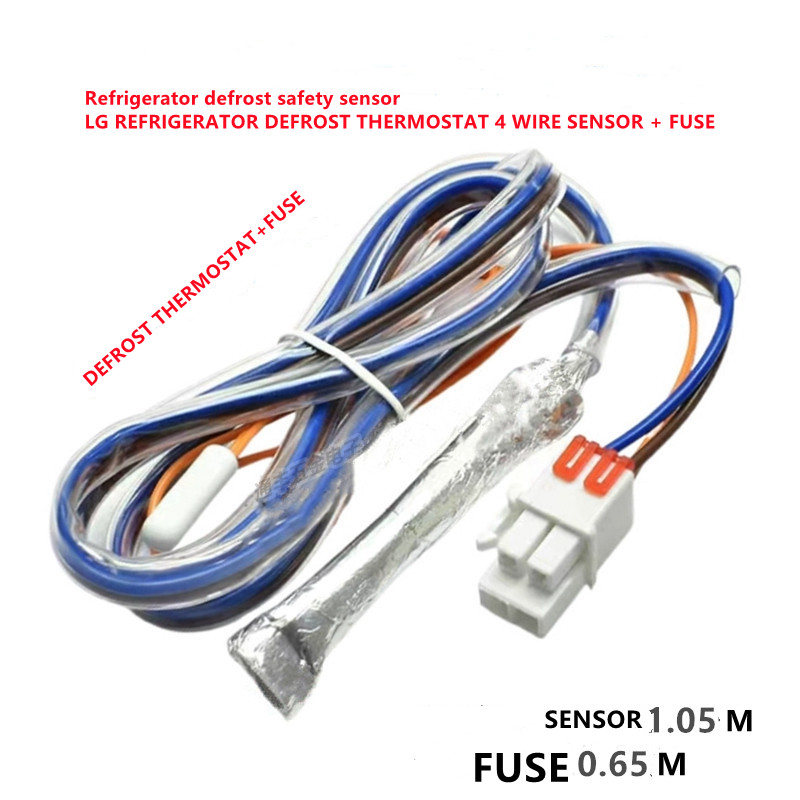 LG REFRIGERATOR DEFROST THERMOSTAT 4 WIRE SENSOR FUSE Lazada PH