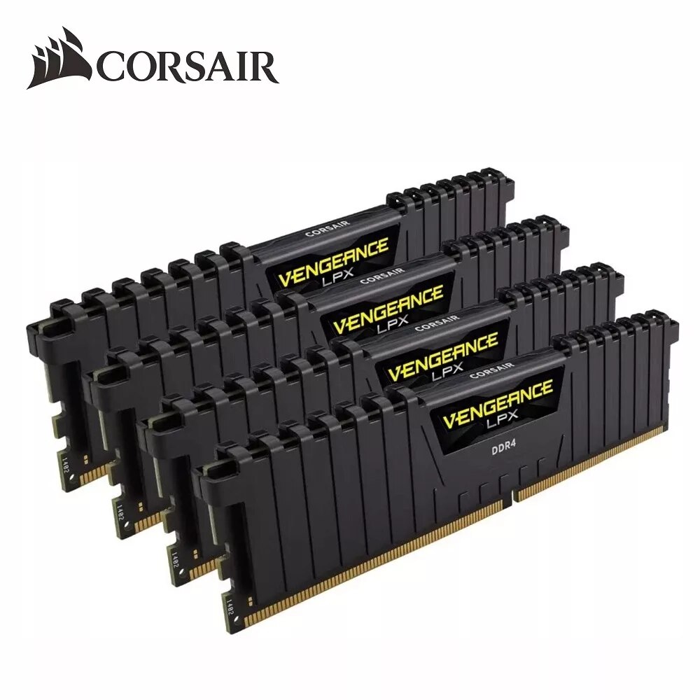 YINE DDR4 RAM LPX 8GB 16GB PC4 19200 PC4 21300 2400Mhz 2666Mhz Module PC  Desktop Memory DIMM Memory Cards (Memory Capacity 2X8GB2400MHZ-PC) 