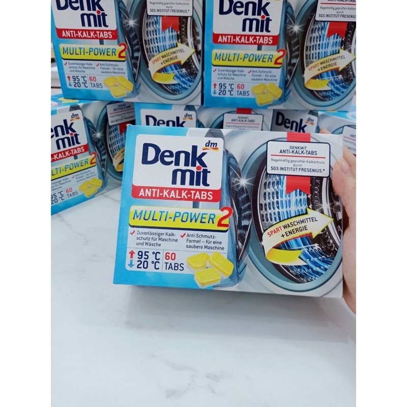 Viên Vệ Sinh Lồng Giặt Denkmit Hàng Chuẩn Đức