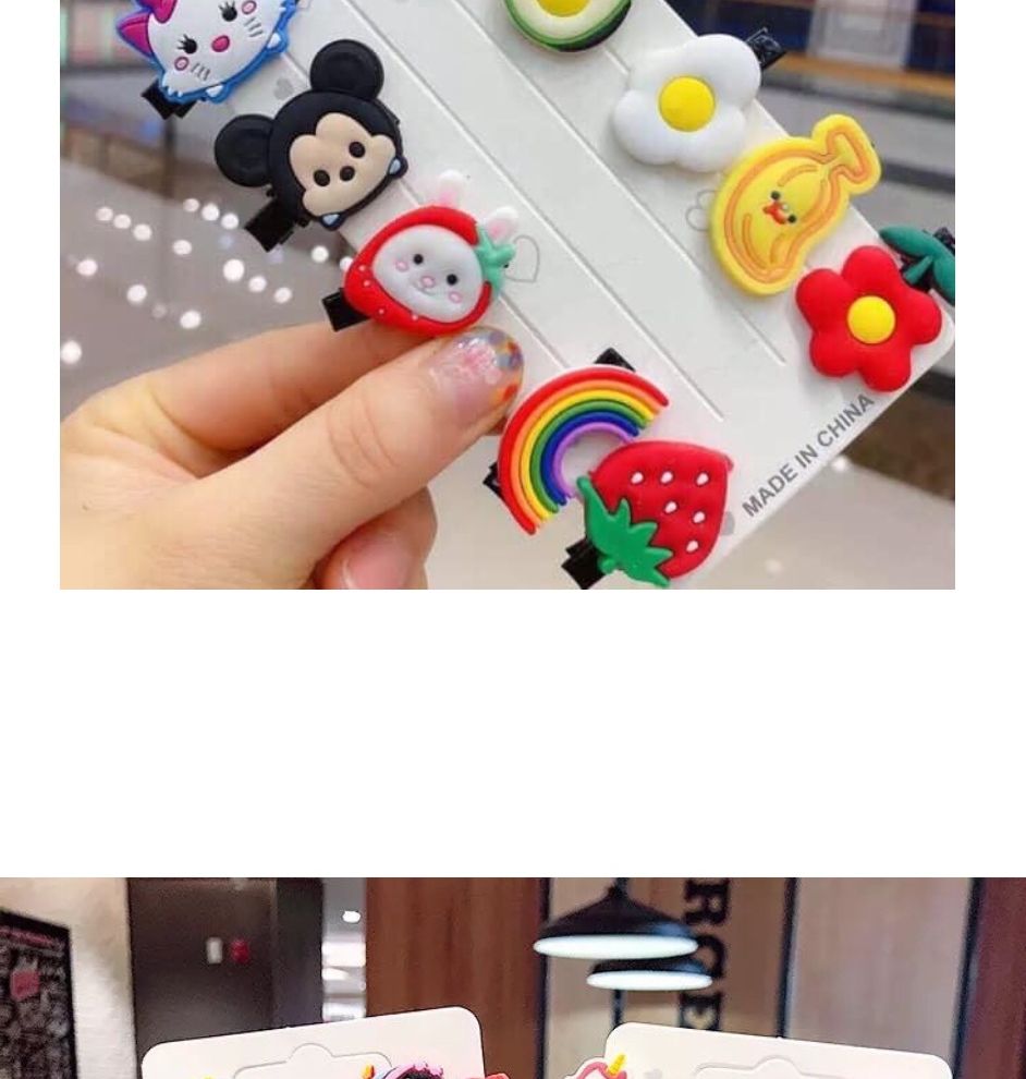 [HCM]set 10 kẹp tóc cho bé ( 1 vỉ= 10 cái)