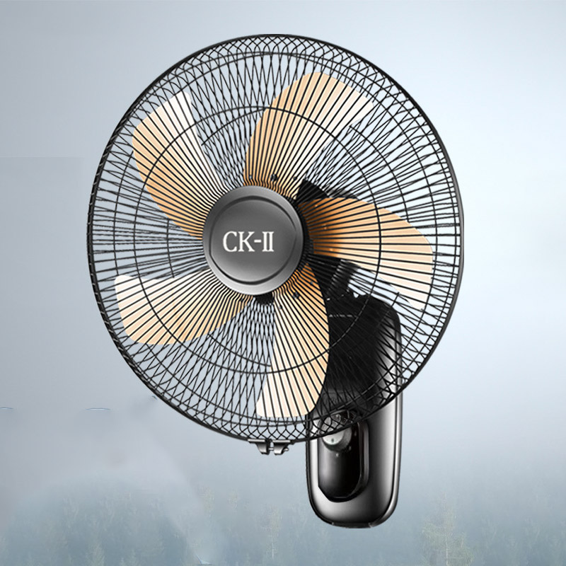 XIAOMIMIJIA Wall-mounted wall-mounted light-sound remote-controlled electric fan household wall-mounted powerful industrial shaking head hanging fan large fan