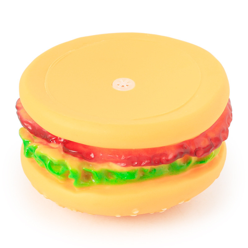 [Hoàn tiền 10%] [CÓ HỎA TỐC] Đồ Chơi Bánh Hamburger Dành Cho Thú Cưng