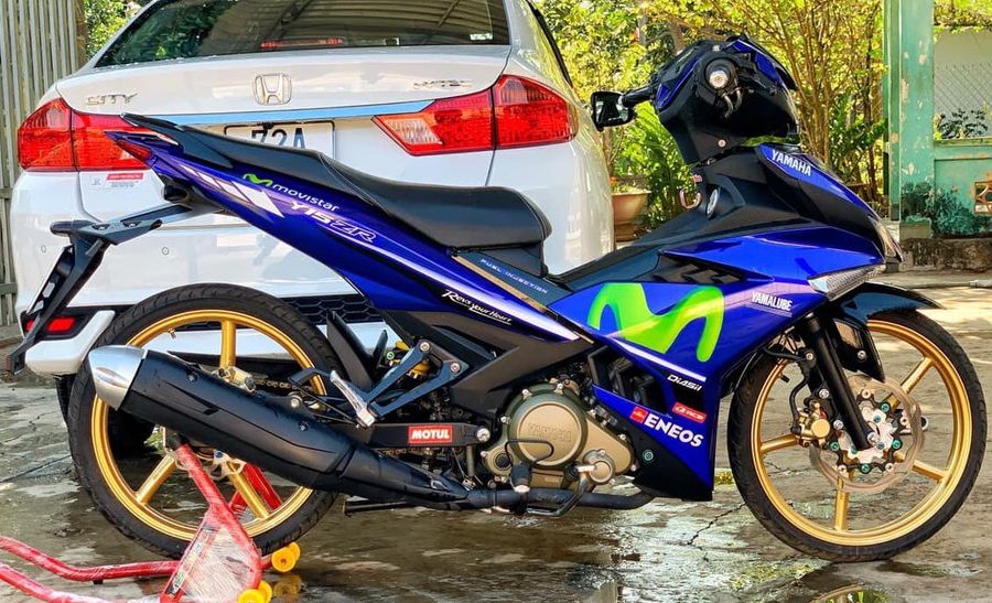 Tem rời exciter 150 movistar xanh gp - tem chuẩn
