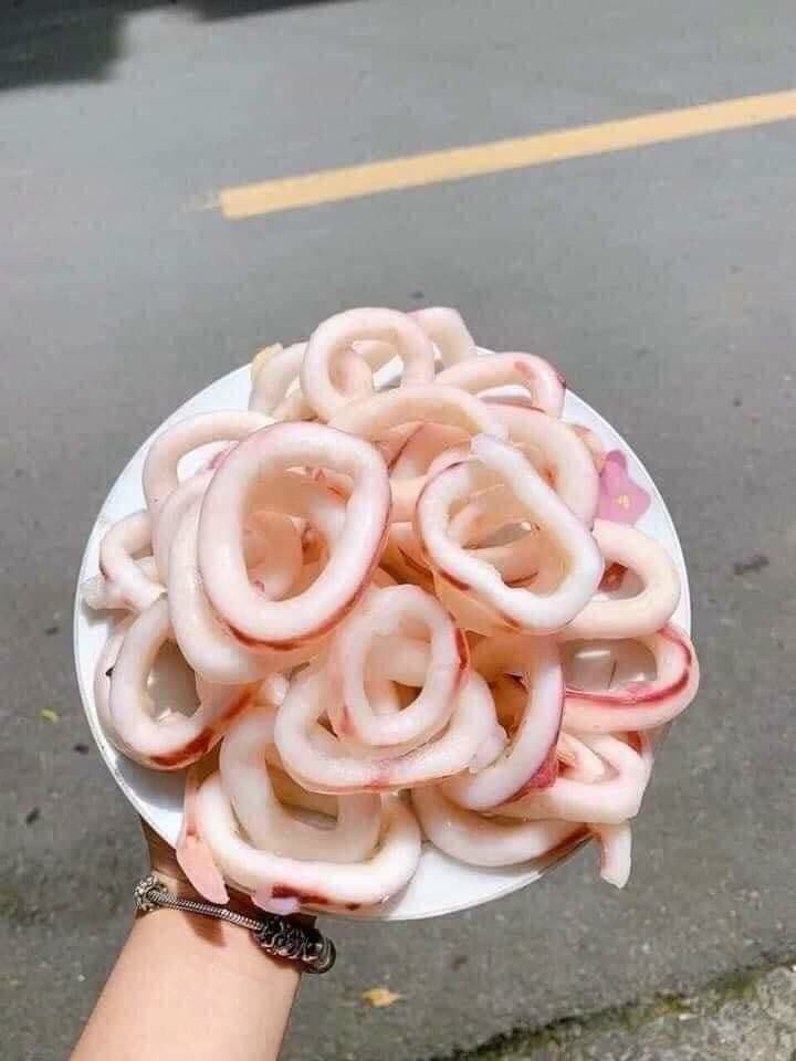 Mực cắt khoanh 1kg