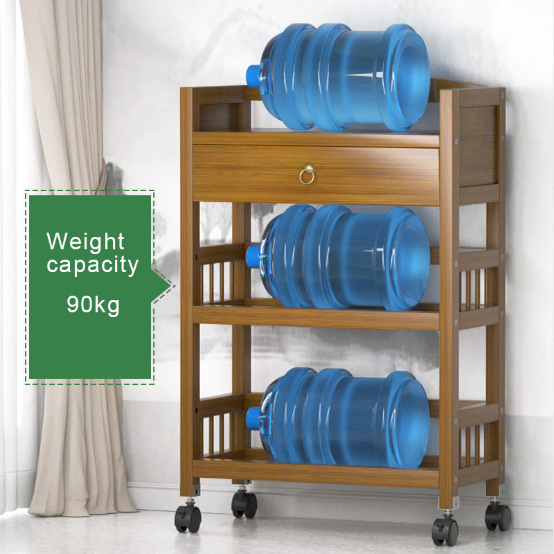 shelf Tableware storage rack Multifunctional shelf for kitchen tea table Tea rack Small tea table Tea table Moving pulley Special shelf