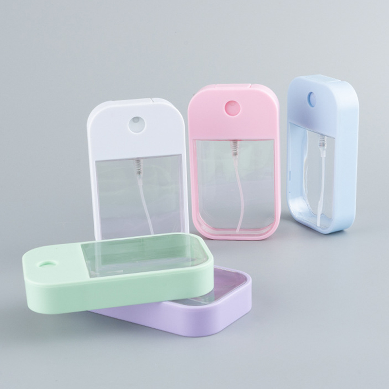 45ml Portable Mini Refillable Fragrance Hand Sanitizer Alcohol Bottle With Spray Fragrance Pump Empty Cosmetic Container Travel.