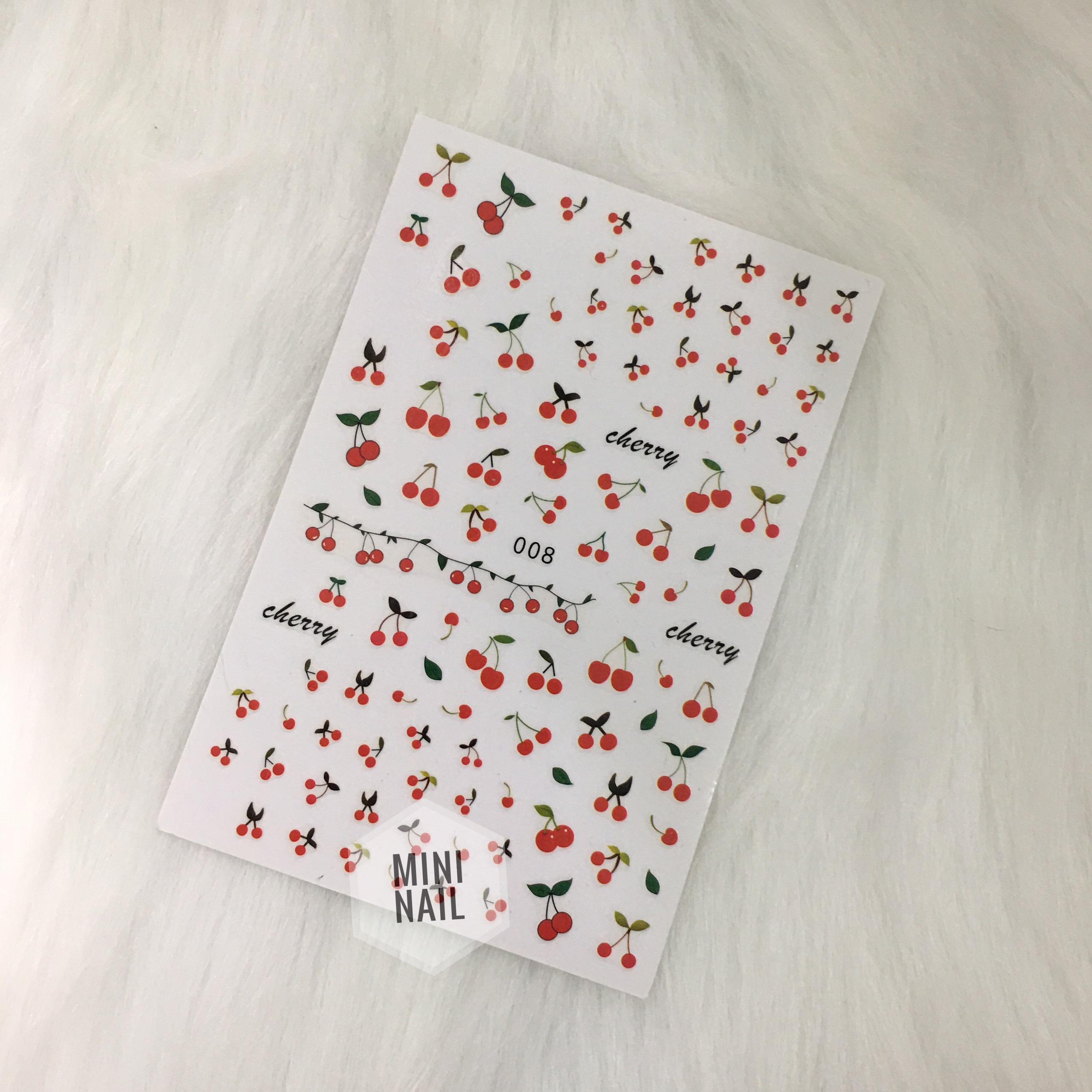 Sticker nail dán móng tay hình quả