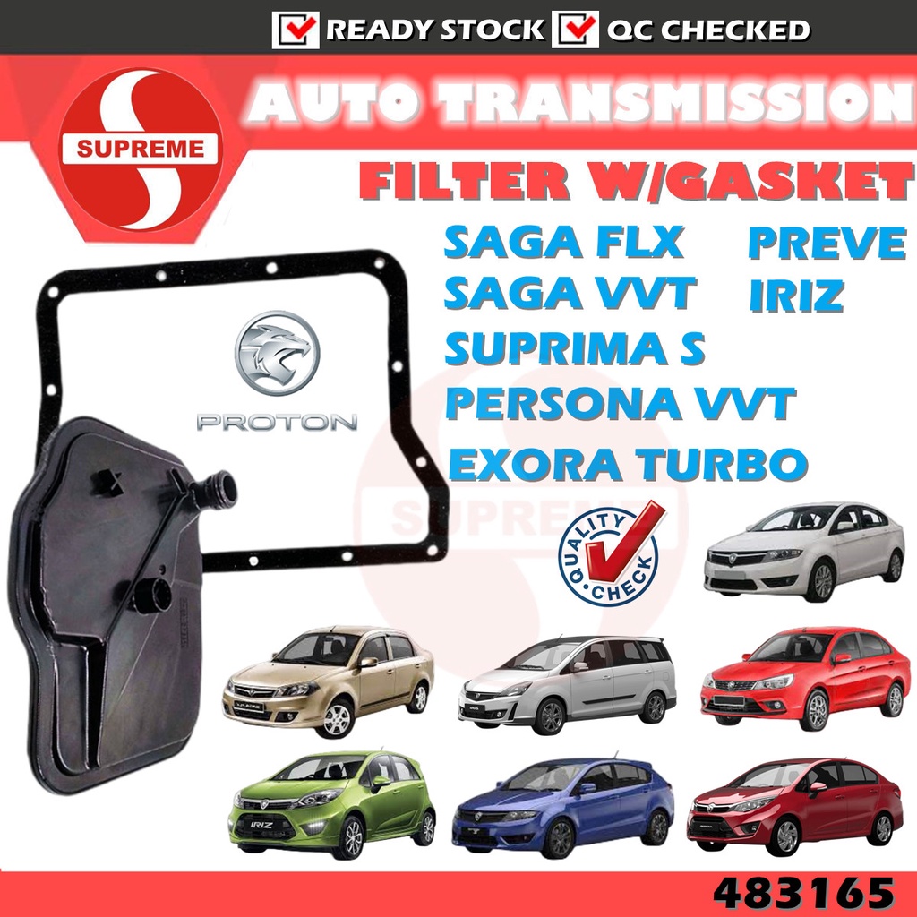 S2U Auto Transmission Filter ATF Proton Saga FLX Preve Exora Bold