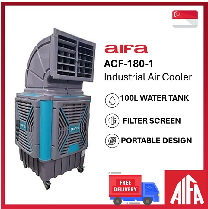 Aifa ACF1801 Industrial Evaporative Powerful Air Cooler Portable