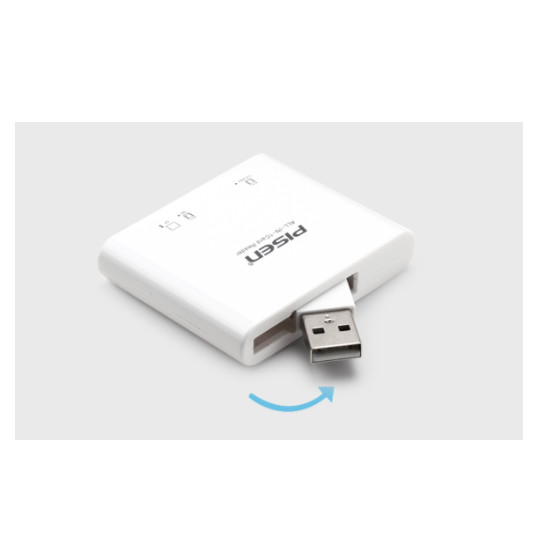 ĐẦU ĐỌC THẺ NHỚ ĐA NĂNG PISEN ĐỌC THẺ MicroSD, SD, CF, M2, MS, XD