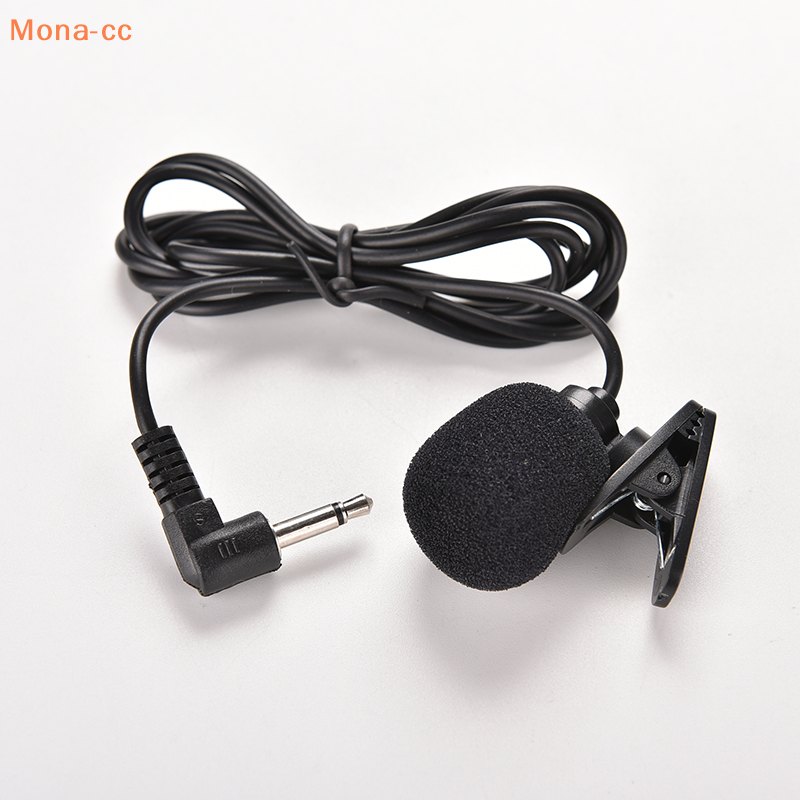 🔥CC 3.5mm Mini Studio Speech Mic Microphone Clip On Lapel For PC Desktop Notebook