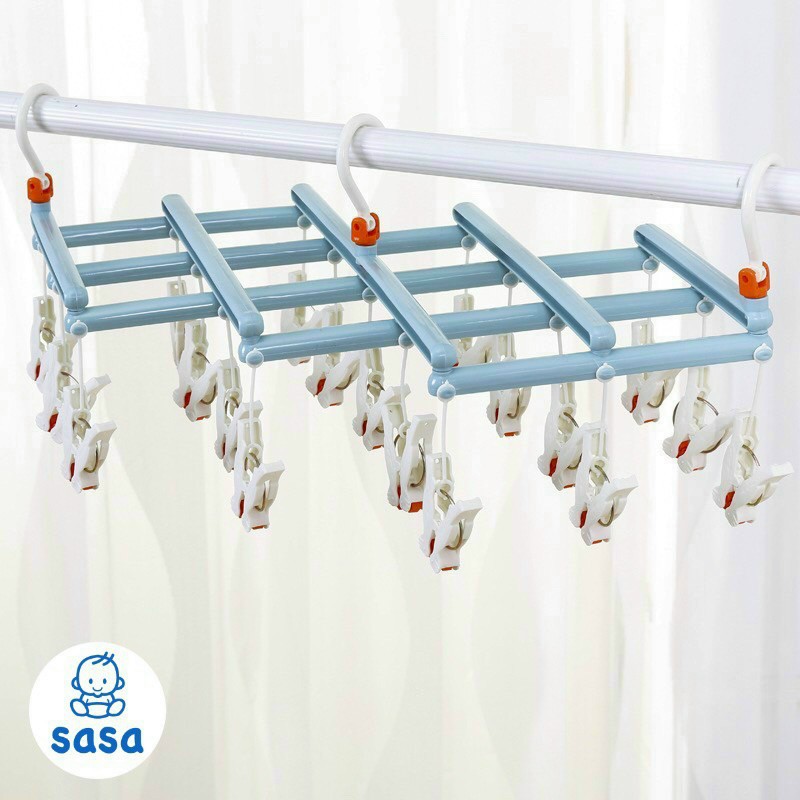 Móc chùm gấp gọn 29 kẹp 3893