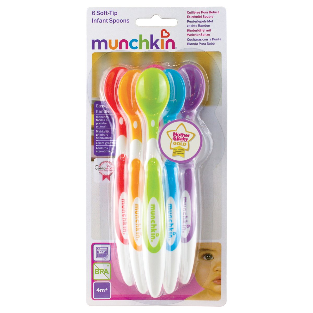 [Usa] Bộ muỗng (thìa) ăn dặm Munchkin