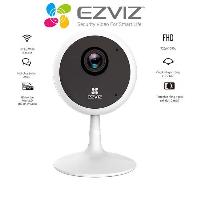 Camera Wifi Ezviz C1C Full HD 1080P Đàm Thoại 2 Chiều