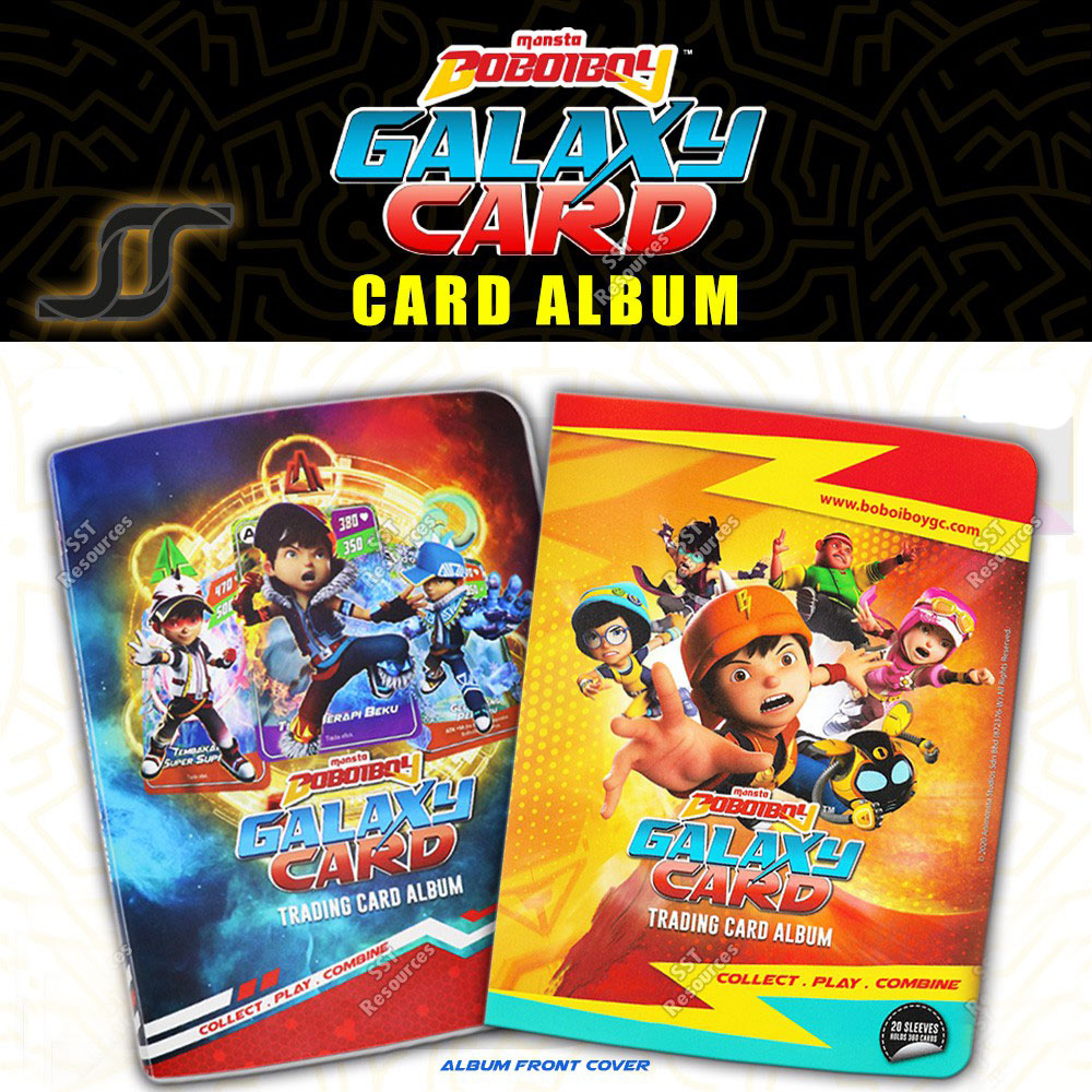 ガオン shopee トレカ タイ限定 BoBoiBoy Traditional game card Galaxy Card Trading Kad Album