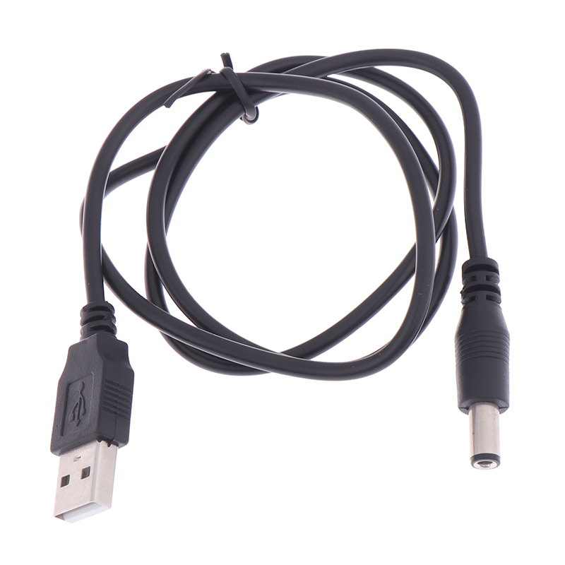NIEN USB Charger Power Cable To DC 5.5mm Plug Jack USB Power Cable For MP3/MP4 Player