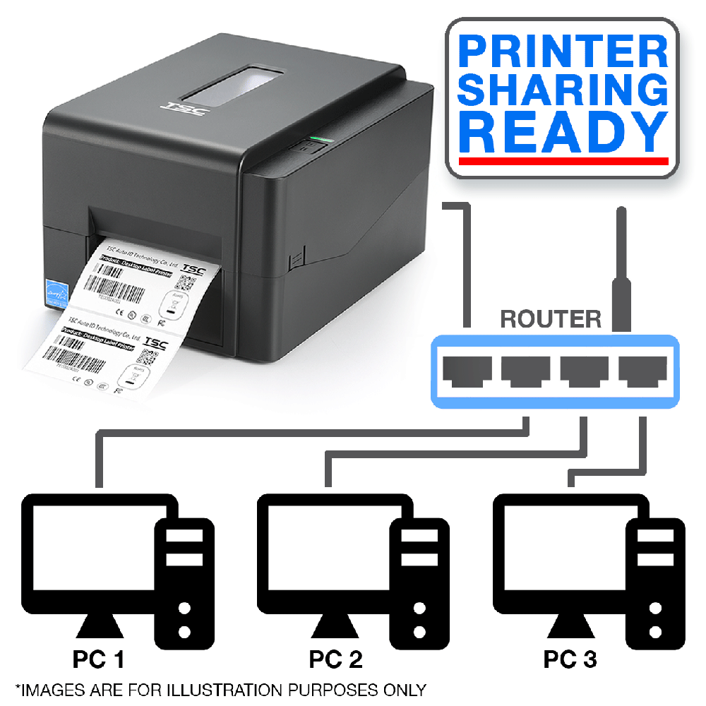 tsc te210 barcode printer