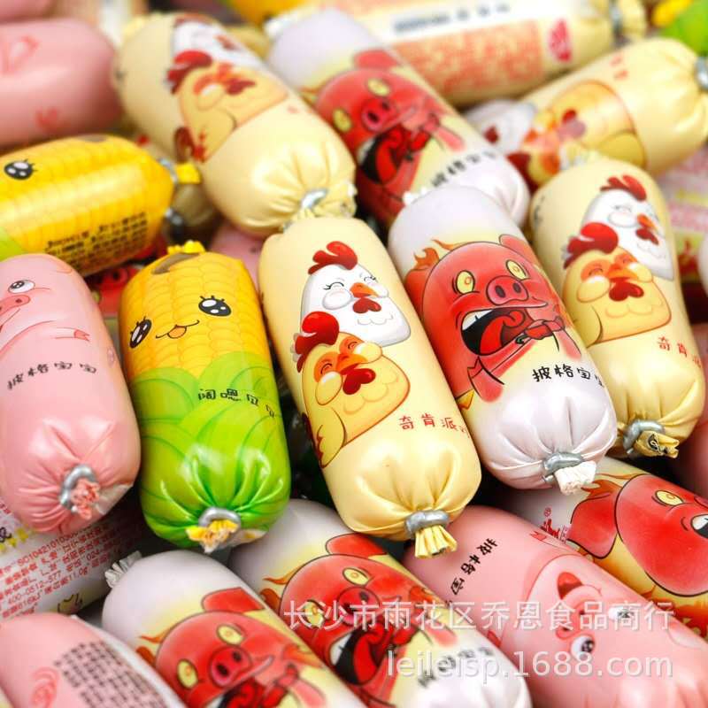[ Sẵn hàng ] Bán lẻ 2 cái xúc xích mini 4 vị