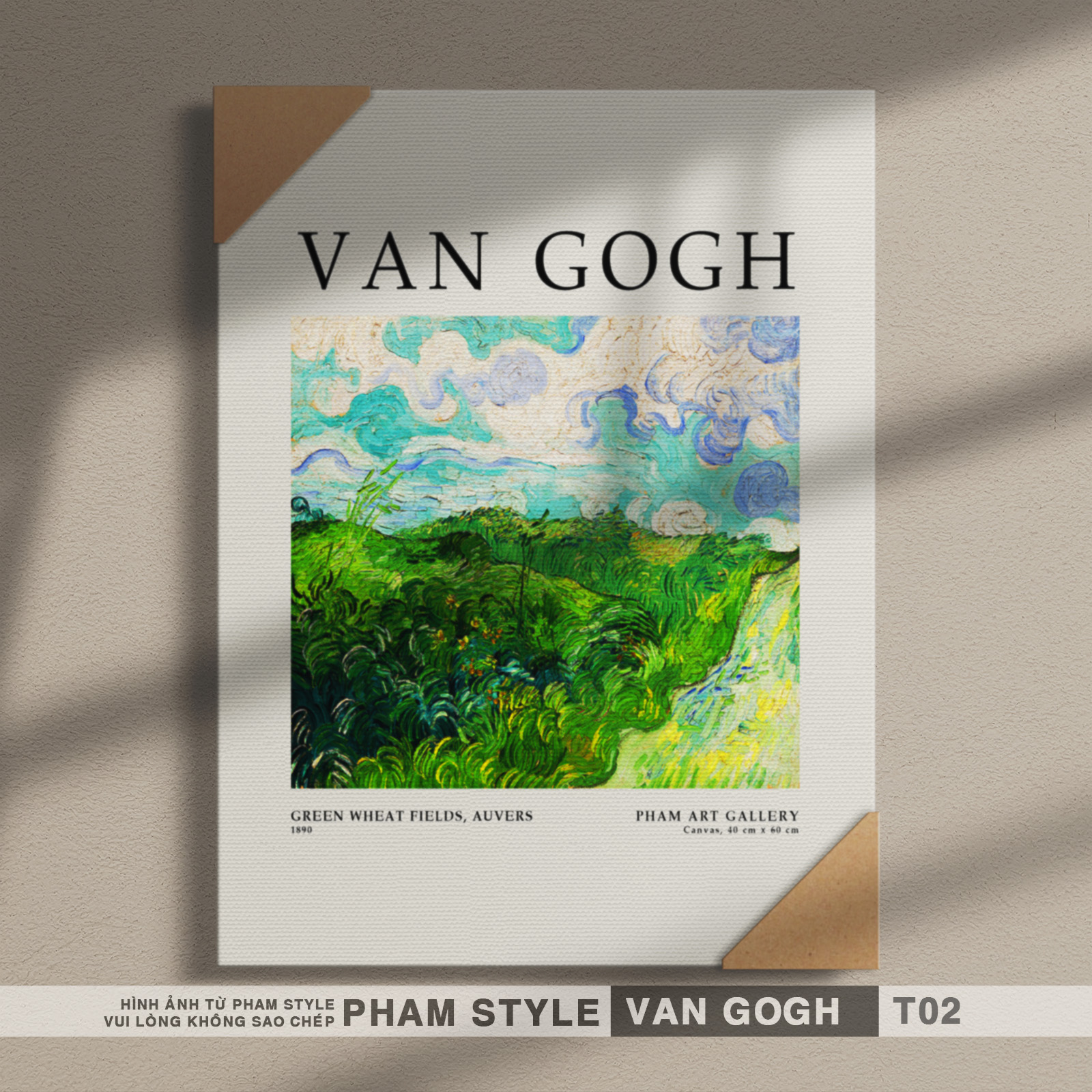 Tranh Canvas Treo Tường VAN GOGH (No1-10)