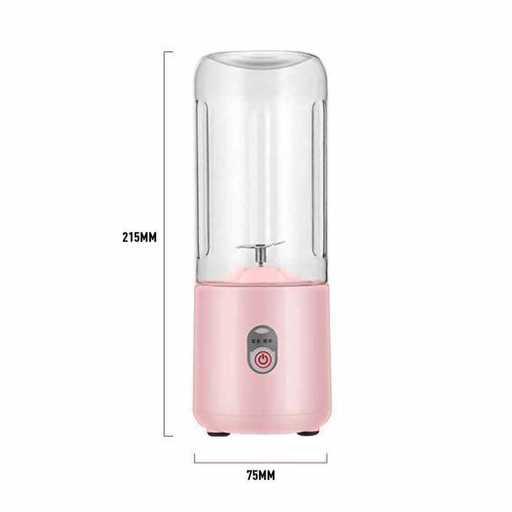 Juicer Juice Blender for Fruit and Vegetables  Protable Electric Fruit Juicer Fruit Extractors Squeeze Portable Juicer Blender Rechargeable Blender Juicer Tumbler Heavy Duty Vegetables Fruit Juice mixer with 6 Blades Wireless