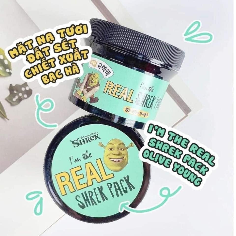 Mặt Nạ Đất Sét Bạc Hà  Shrek Pack I'm The real 110g
