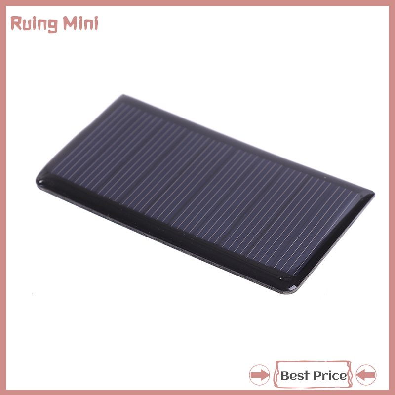 Ruing 1Pc Solar Panel 5V 60MA For Mini Solar Panel Charging And Generating Electricity