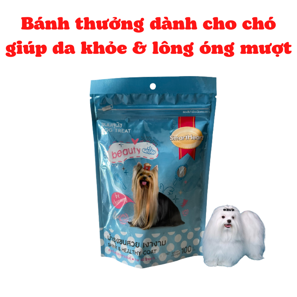 BÁNH THƯỞNG CHO CHÓ - SMARTHEART 100G