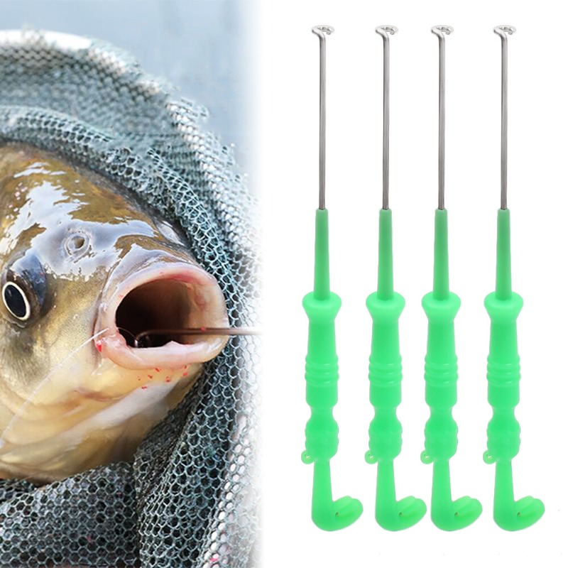 Dual Purpose Hook Remover Fish Hook Quick Disconnect Device Security Extractor Outdoor Portable Fishing Tool Random Color