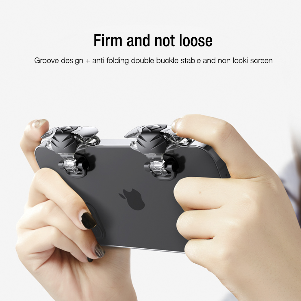 BlueWow X10 L1R1 Gaming Trigger Controller Metal PUBG Mobile Controller Mobile Game Auxiliary Artifact