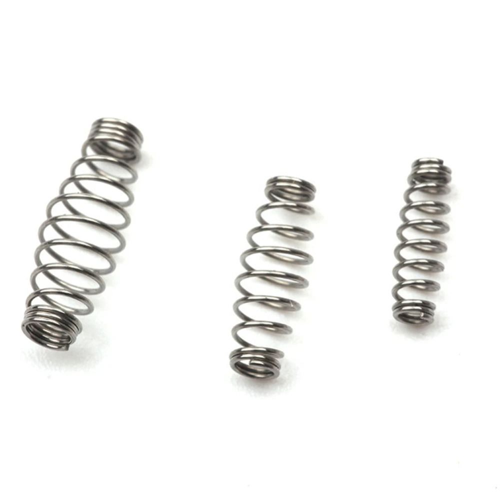 100 Pcs Set Lightweight Stainless Steel Hook Spring Easy to Use S/M/L ...