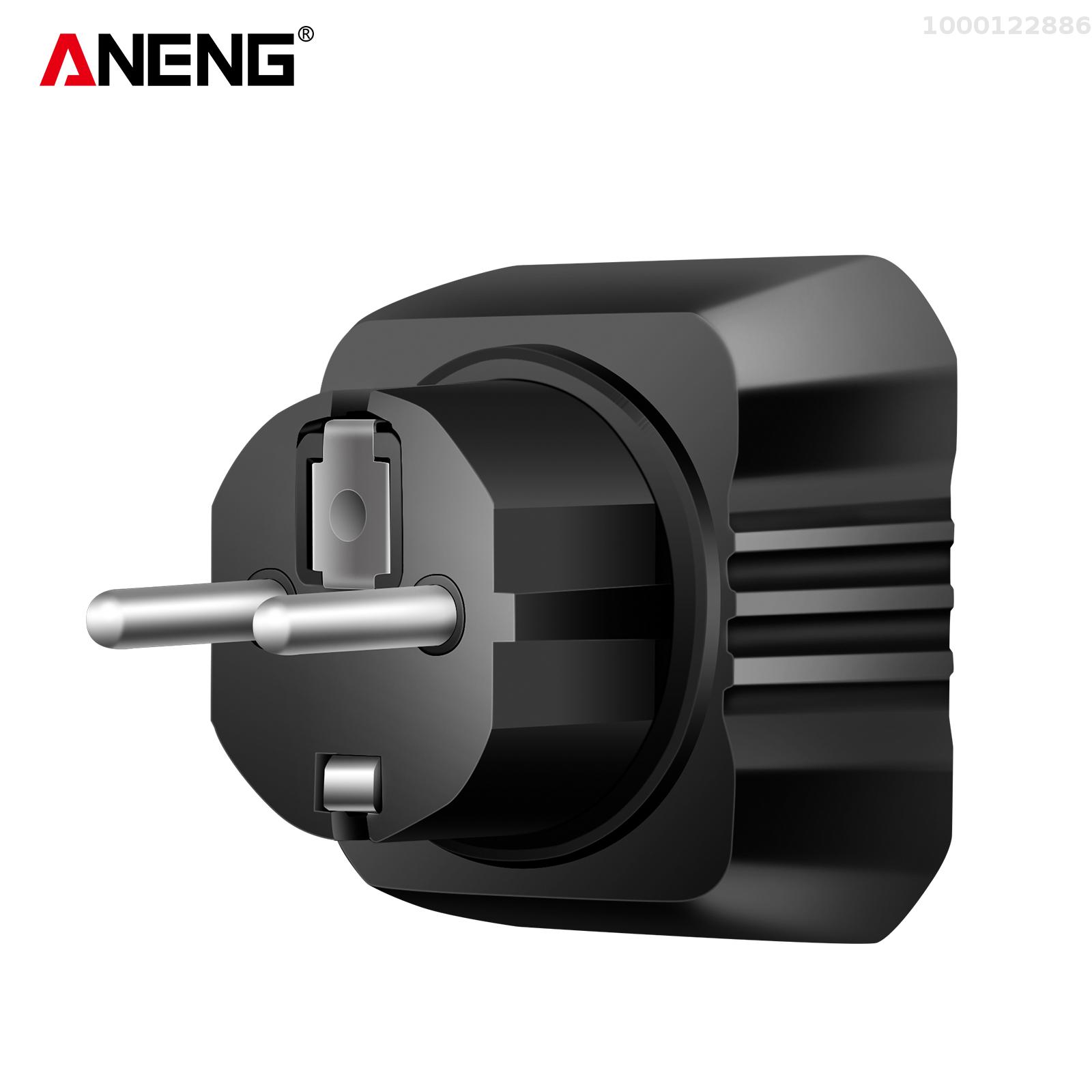 KKmoon aneng Outlet Tester 250V nhanh chóng phát hiện dụng cụ kiểm tra ổ điện receptacle Detector rò rỉ cắm phân cực mặt đất Dòng tự động điện mạch phân cực Vôn kế
