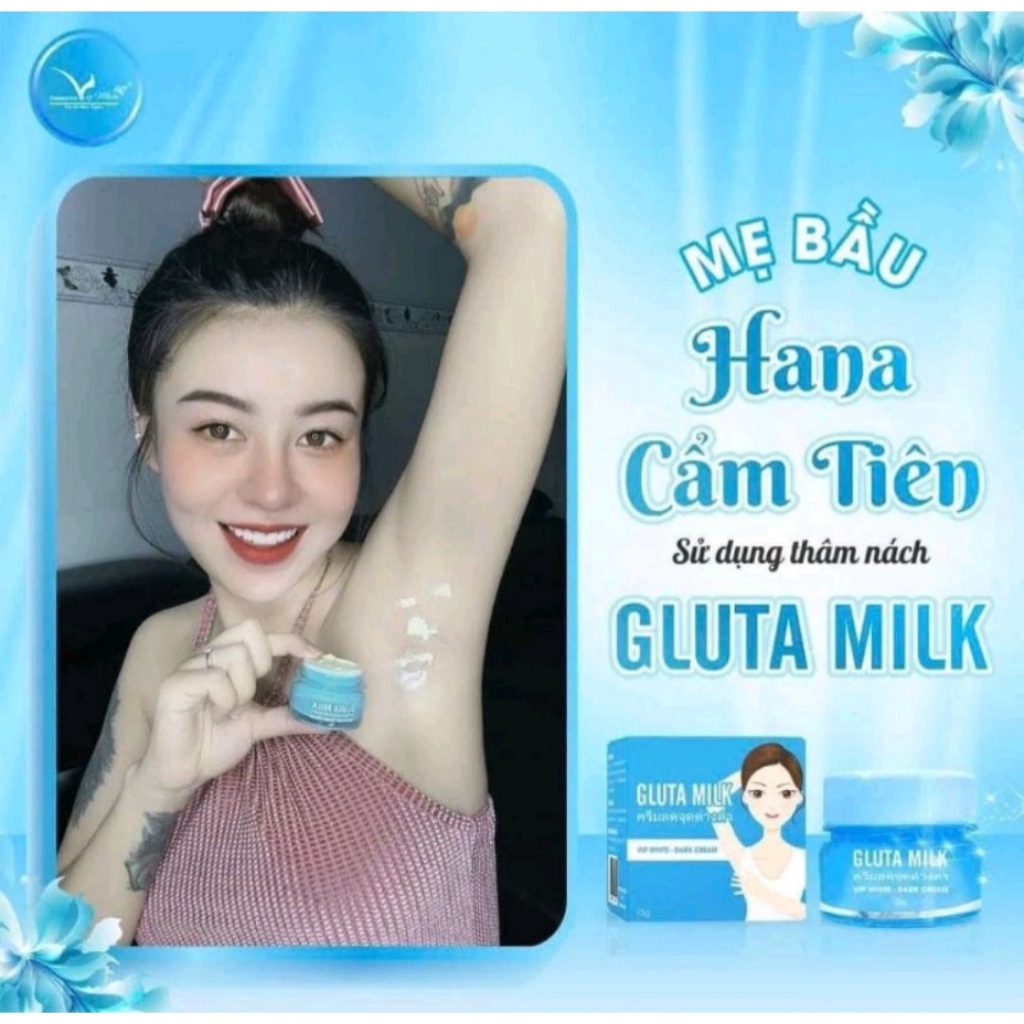 Kem Thâm Nách Gluta Milk Chính Hãng [Mua 1 Tặng 1]