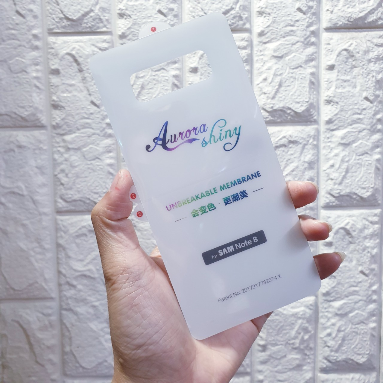 "Dán dẻo PPF cho Samsung Note 8/ Note 9 Full màn hình chống trầy xước ( trong suốt )"
