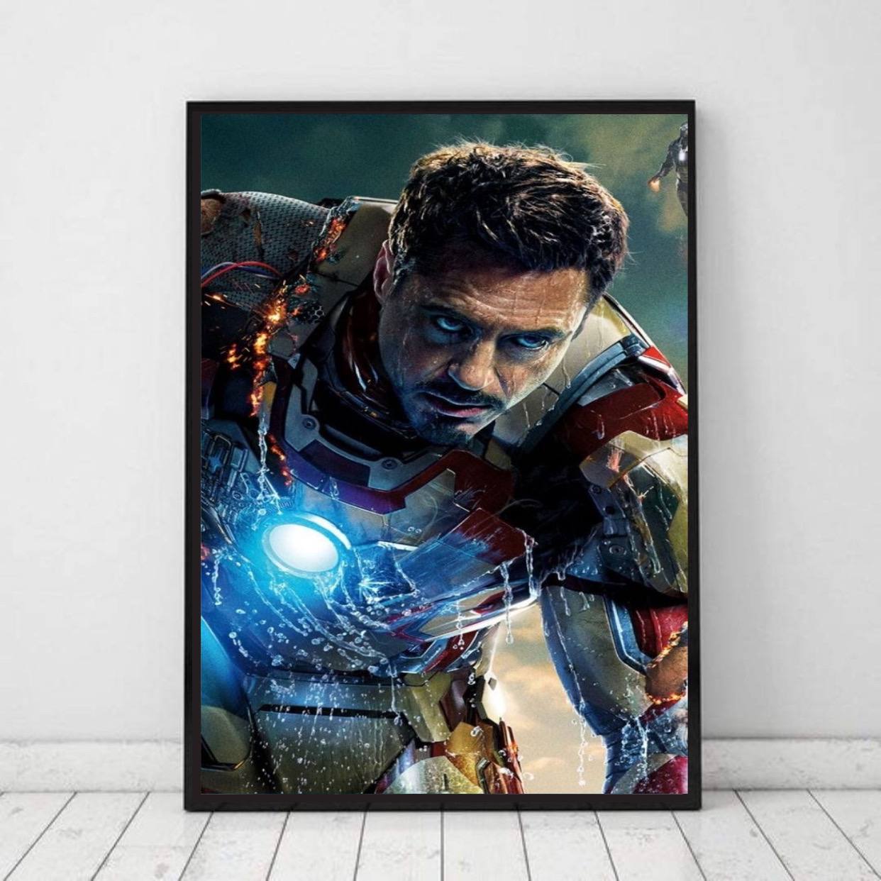 ironman mrvl avengers comic movie retro wall poster A3 | Lazada PH